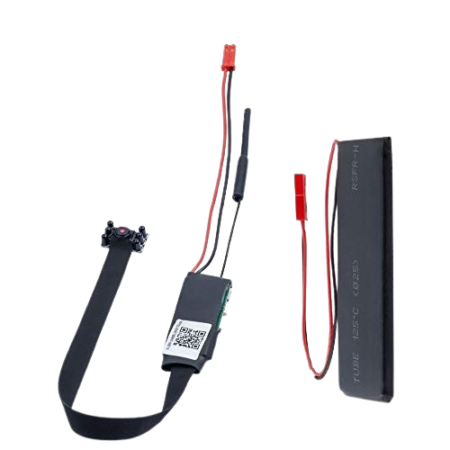 WiFi Camera Night Vision 1080p Full HD Len Wireless Device, Work Upto 5 Hours - Black