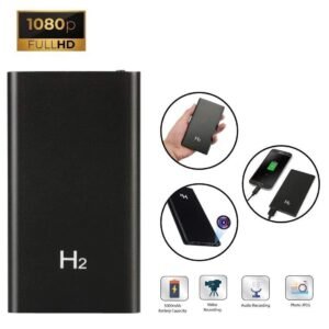 Hd Plus Camera Power Bank Full HD 1080P Charger Camera 5000mAh Portable H2 Power Bank