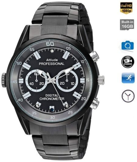 Wrist Watch Ultra Hd Camera 1920px 1080px Video and Audio Recording