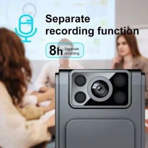 High-definition night vision Action camera MINI DV recording and video field law enforcement recorder