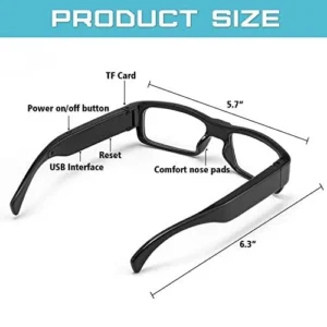 HD 1080P Camera Sunglasses Cycling Sports Video Recorder