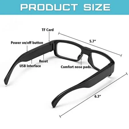 HD 1080P Camera Sunglasses Cycling Sports Video Recorder