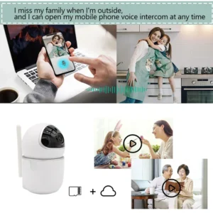 Long Distance Wireless Security Camera With Safety SD Card Recording CCTV IP Camera Wireless
