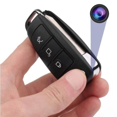 Car Keychain Camera with Nightvision Mode and Battery Backup (Car Keychain)