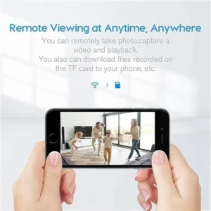 Small WiFi Bulb Holder 1080P HD Camera Audio Video Recorder with Day Vision Features (Bulb Holder Camera)