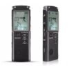 8GB LCD Display MP3 Player Voice Recorder USB Professional Dictaphone Digital Audio Voice Recorder with WAV MP3 Player Black_8GB