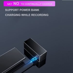 32GB High Voice Recorder with the Longest Battery Life, Continuous Recording up to 15 Days with Single Charge, MP3 Audio Records for Home/Office/Class/Interviews/Car