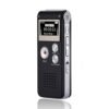 Digital Voice Recorder 16GB Voice Recorder with Playback for Lectures - USB Rechargeable Dictaphon Upgraded Small Tape Recorder